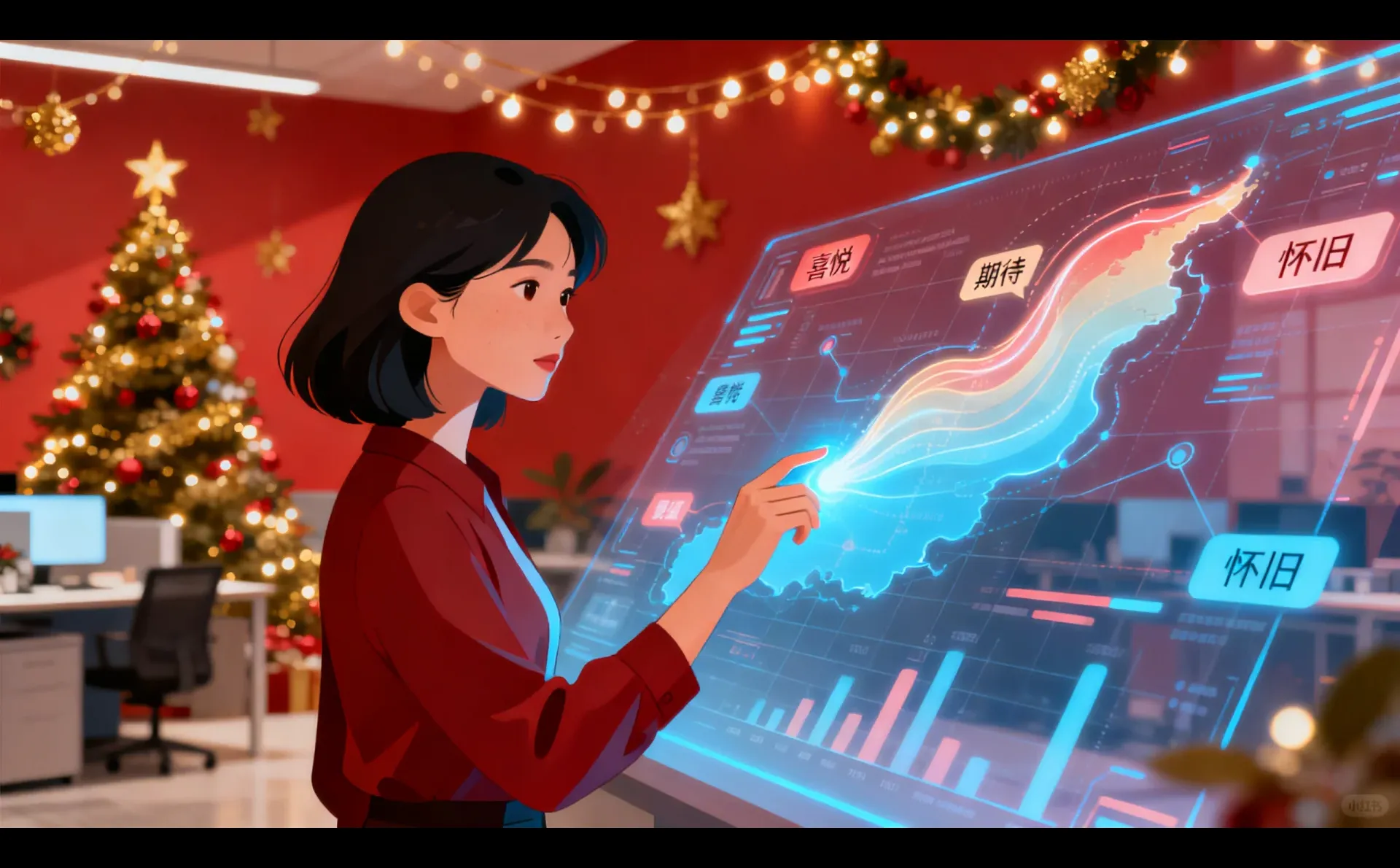 AI情绪地图:精准圣诞营销新策略