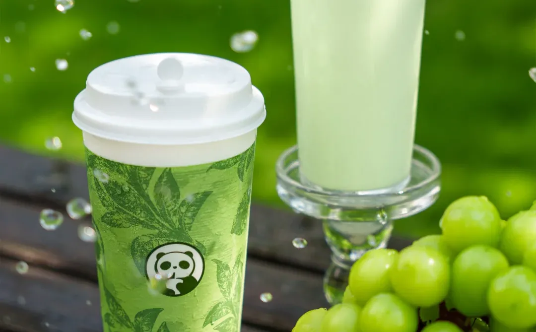 秋天第一杯！「阳光青提冰奶」今日鲜爽上新！