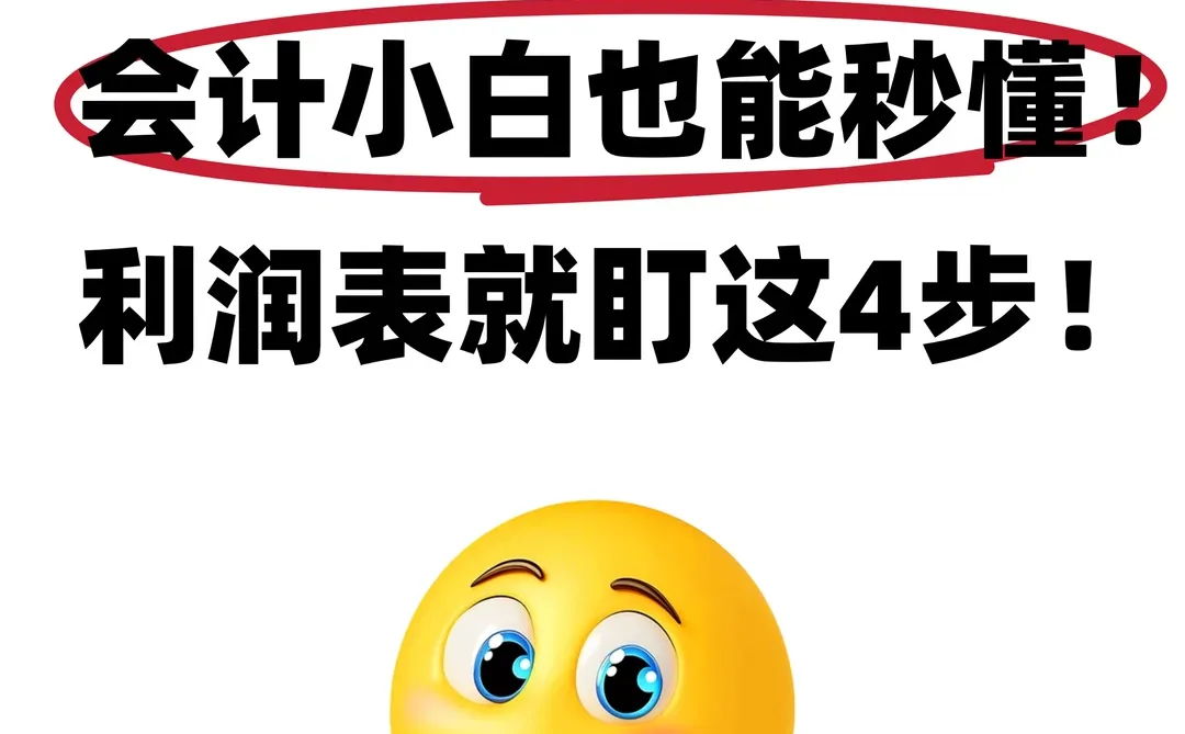4步查看利润表