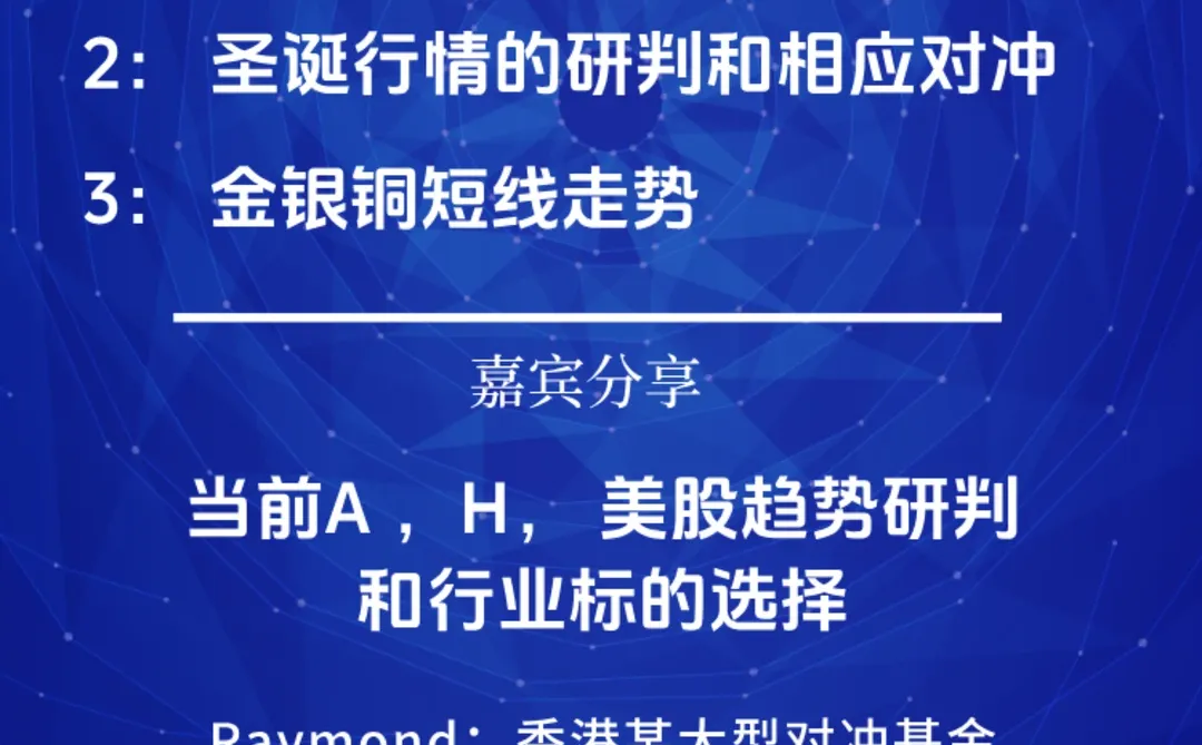 12.21本周热点讨论会