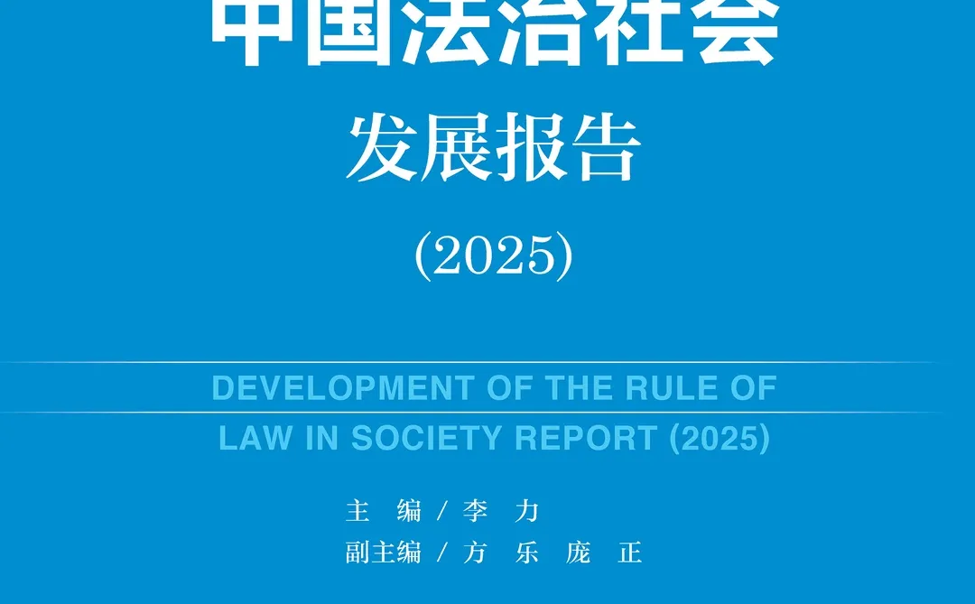 中国法治社会发展报告（2025）