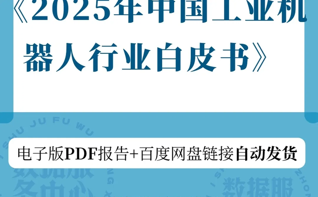 2025年中国工业机器人白皮书秒发
