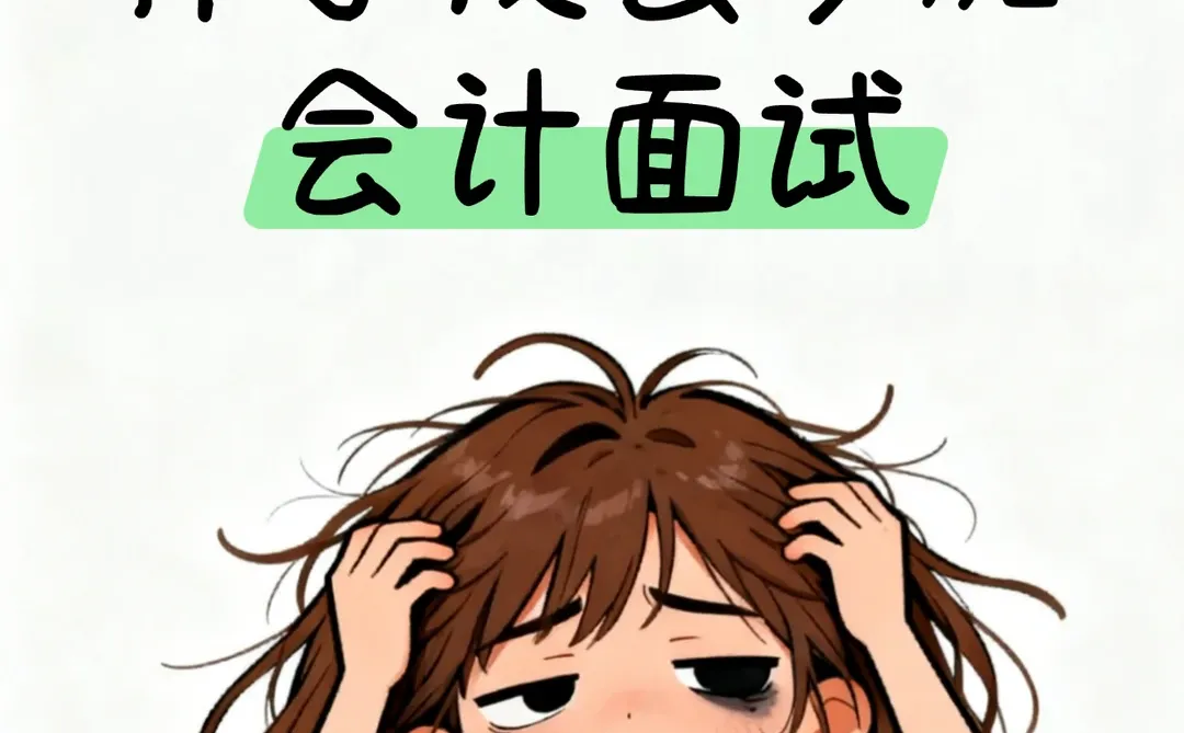 12月请尽量不择手段去参加会计面试