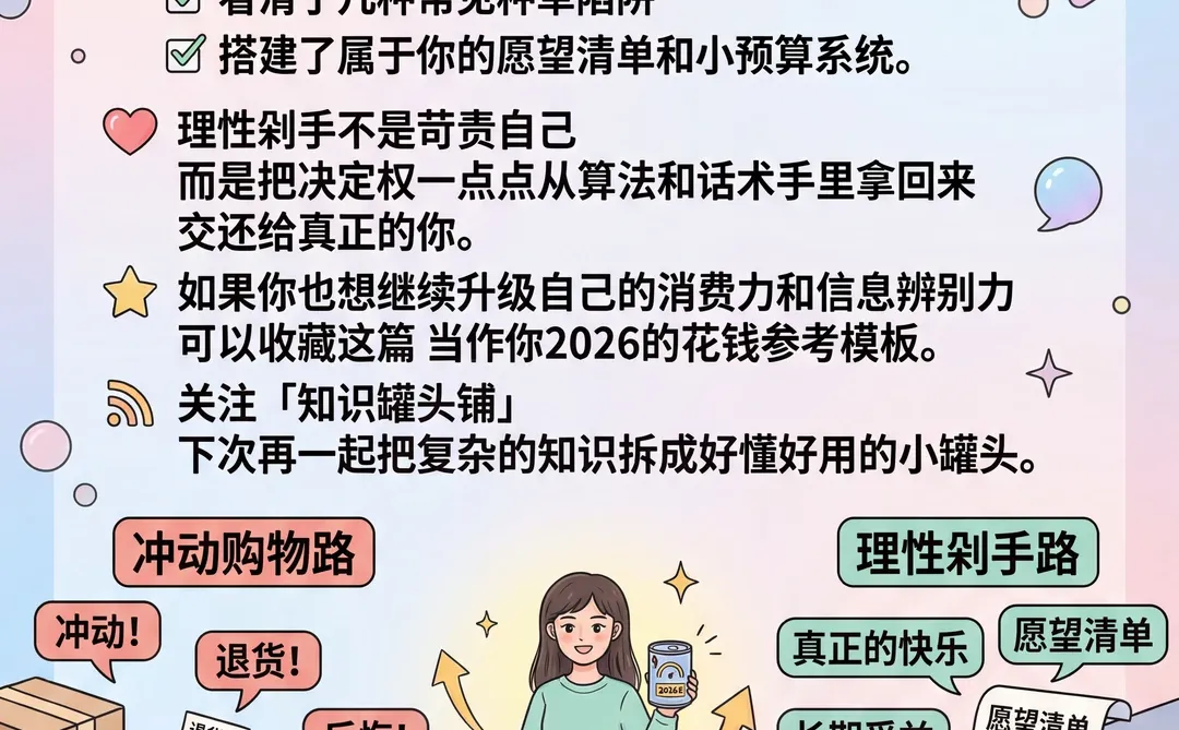 2026理性剁手⚡拯救冲动购物?
