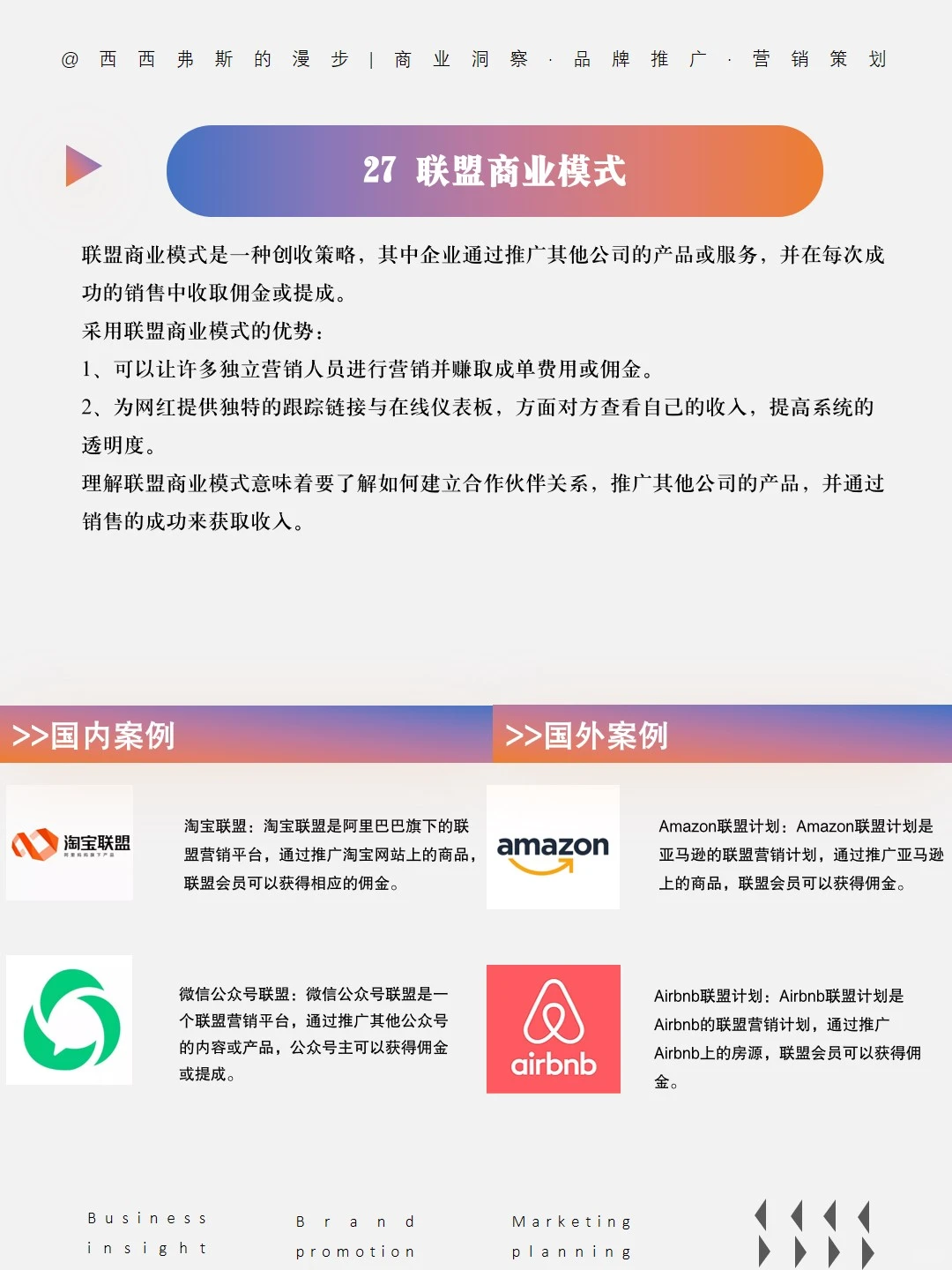 洞察商业成功之道|30 个经典商业模式3⃣️