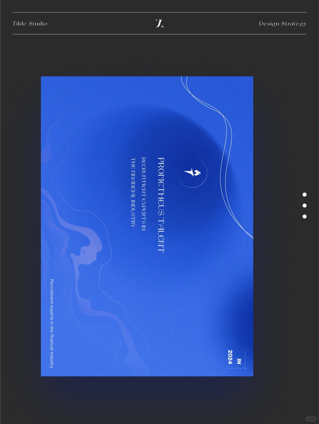 企业手册设计 克莱因蓝的世界