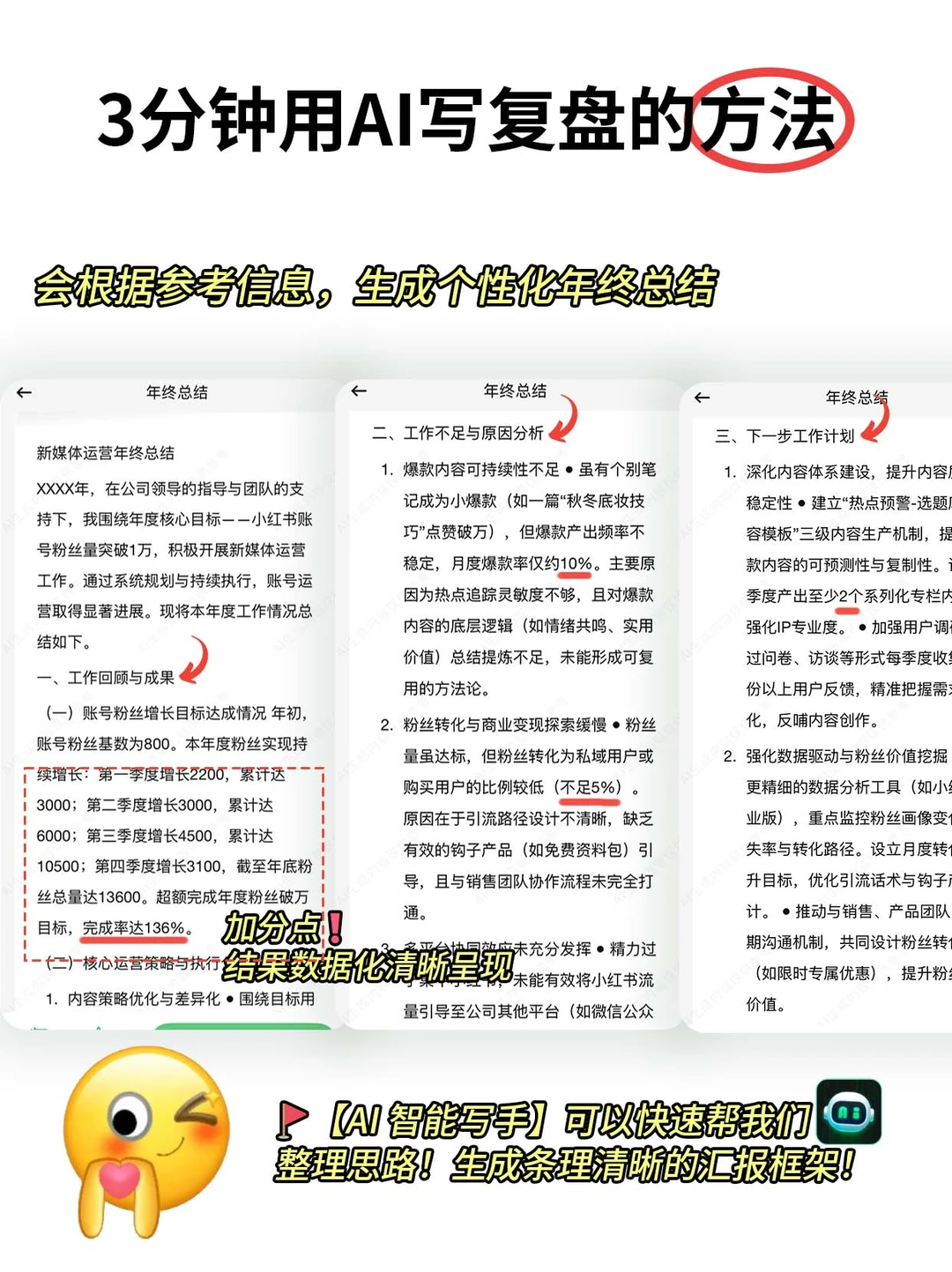 领导说,我的2025年终复盘做的非常棒?