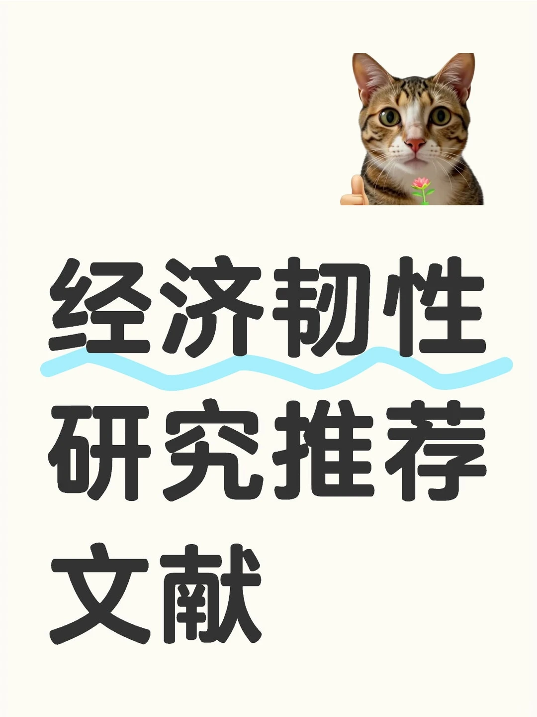 经济韧性研究推荐文献