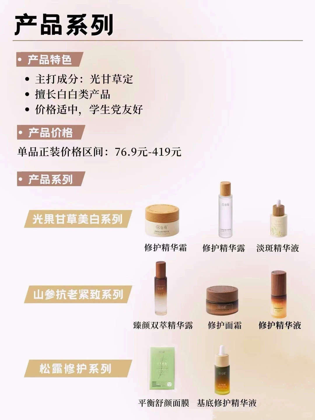 每天认识一个化妆品牌:谷雨?️