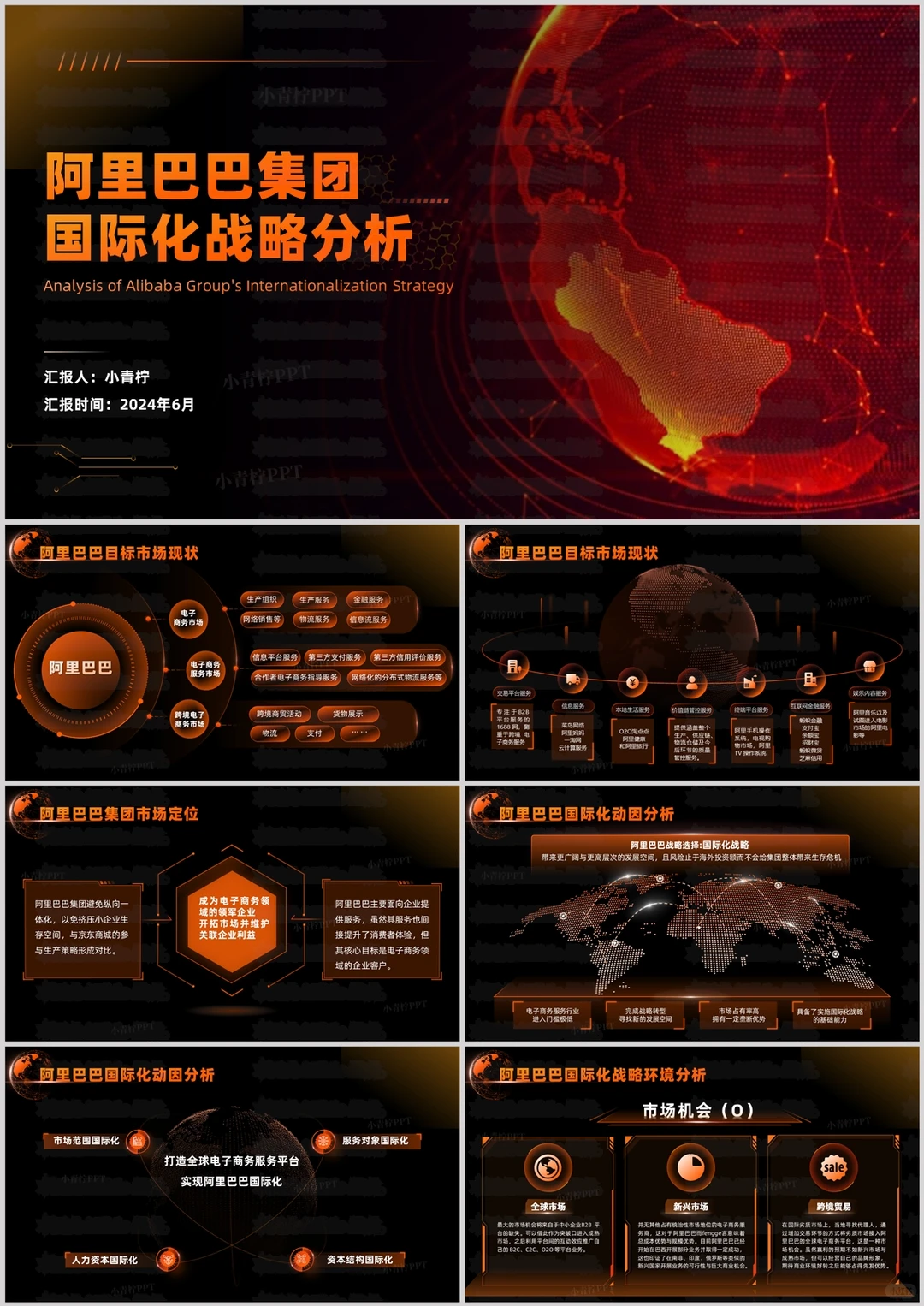 阿里巴巴集团国际化战略分析PPT