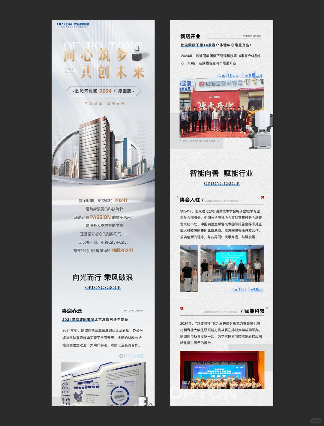 设计分享｜企业商务年度报告推文长图