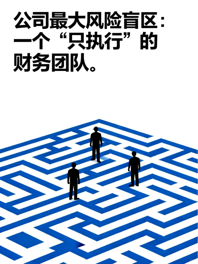 公司风险盲区:一个“只执行”的财务团队