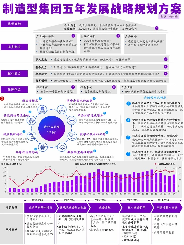 ACC大型制造型集团五年发展战略规划方案