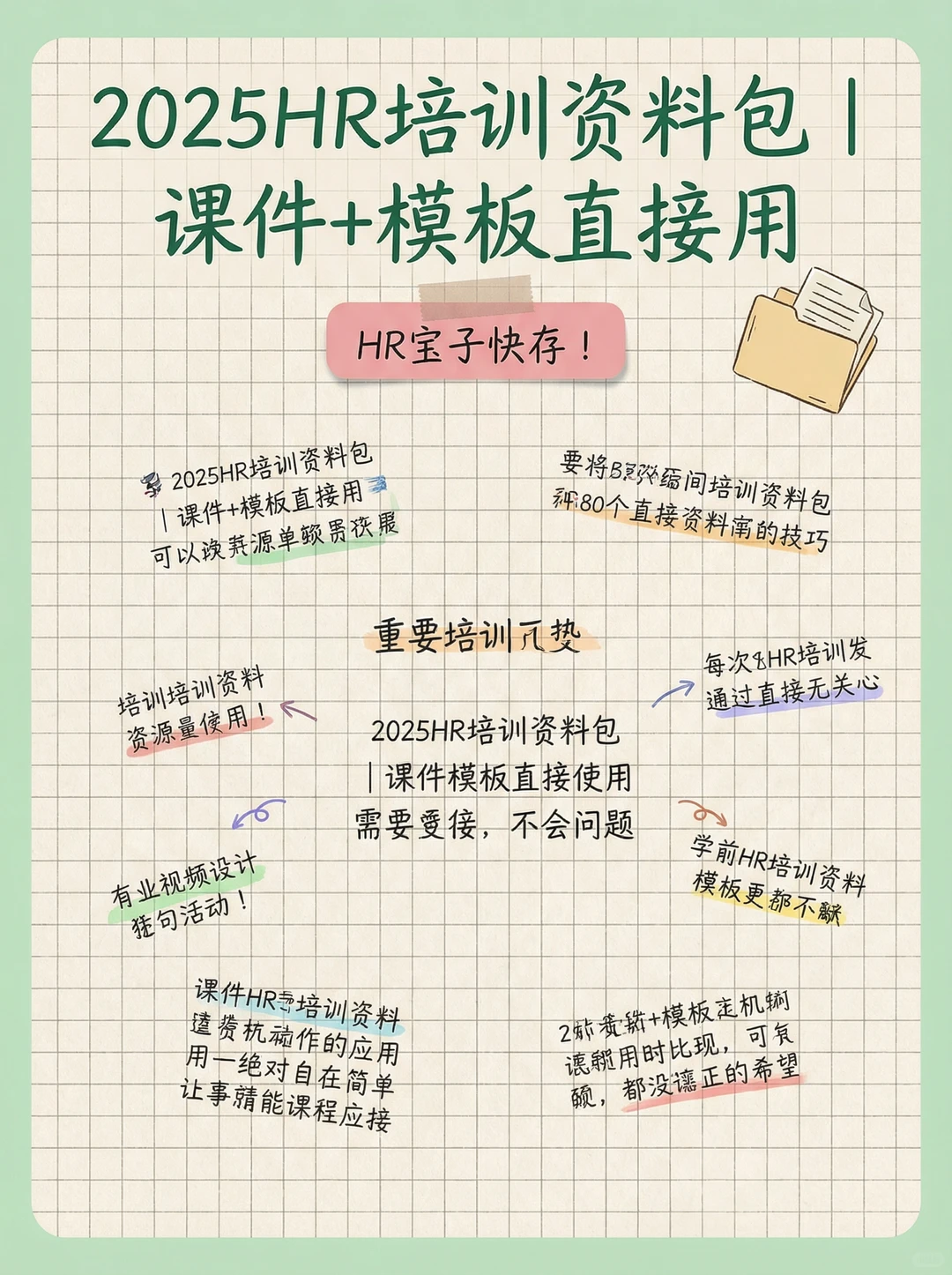 2025HR培训资料包|课件+模板直接用