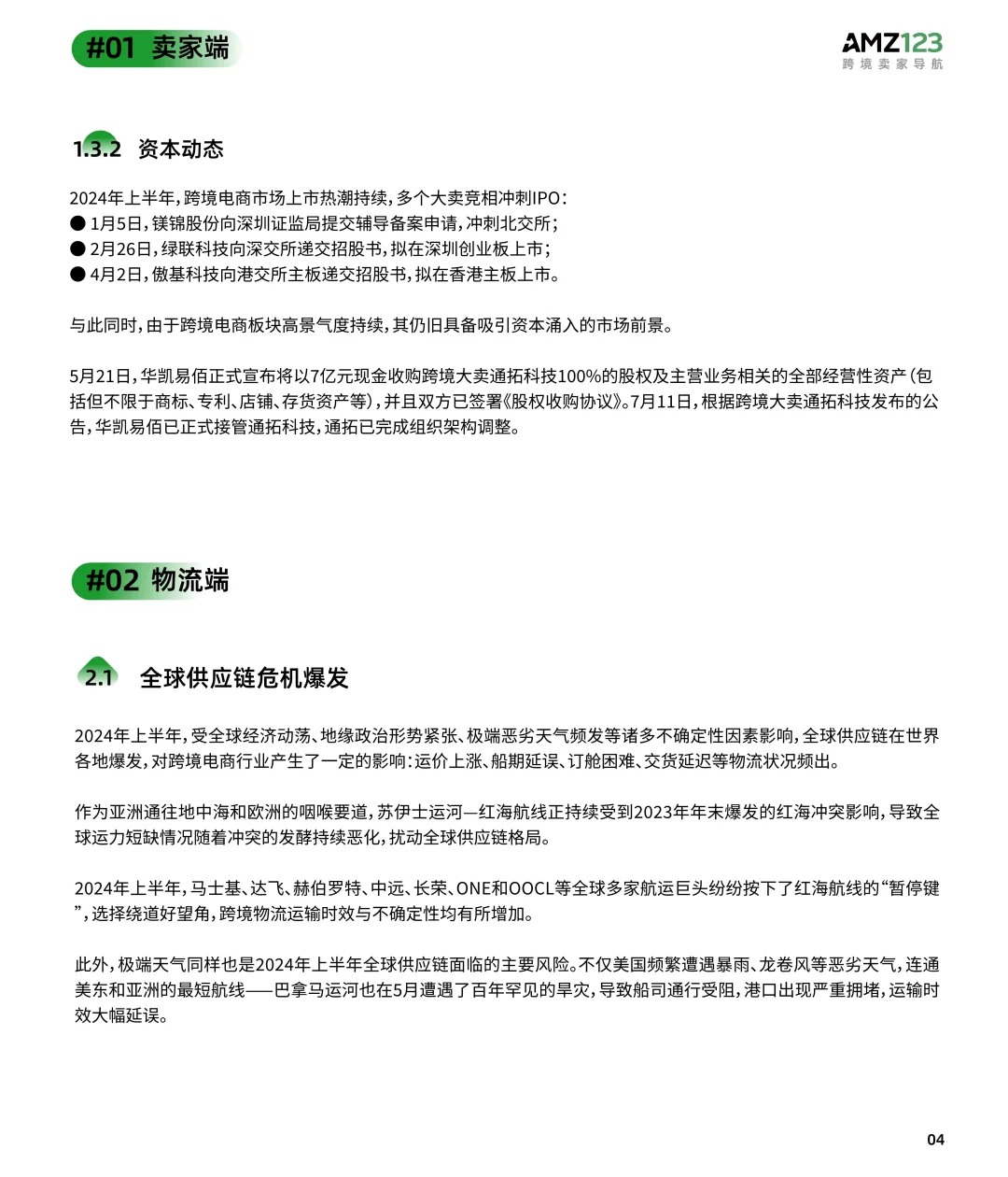 2024跨境电商调研报告