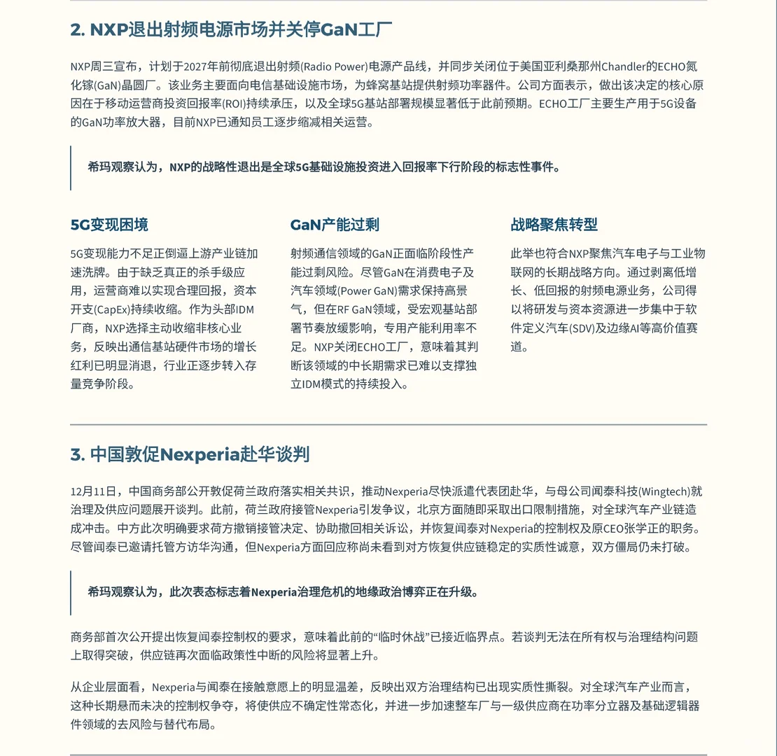 ?半导体行业最新动态，速看！
