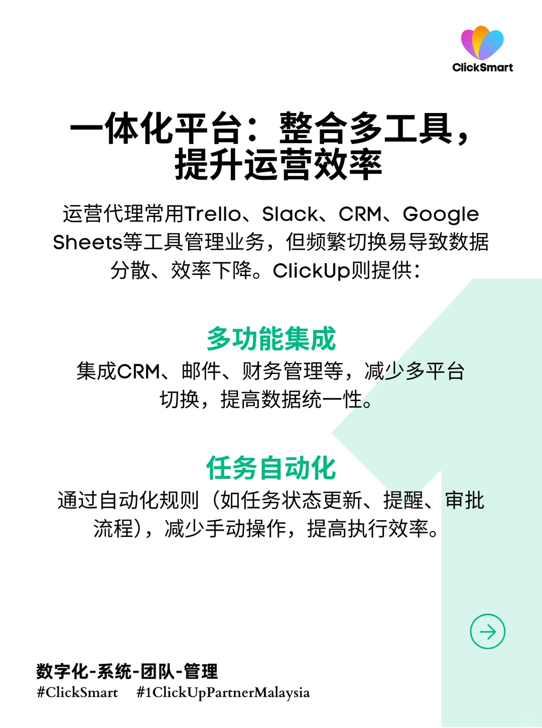 Clickup这几个特点，让运营代理爱不释手 ！