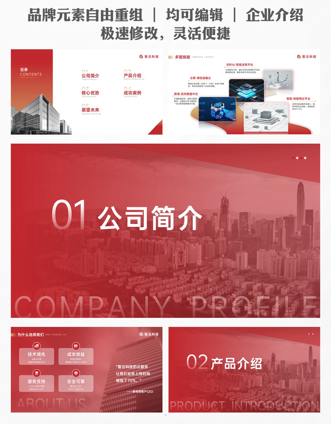企业活动宣传ppt模板