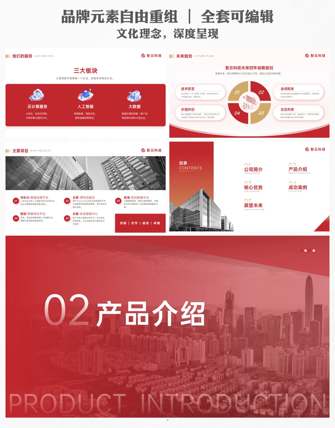 企业介绍ppt简约不等于简单