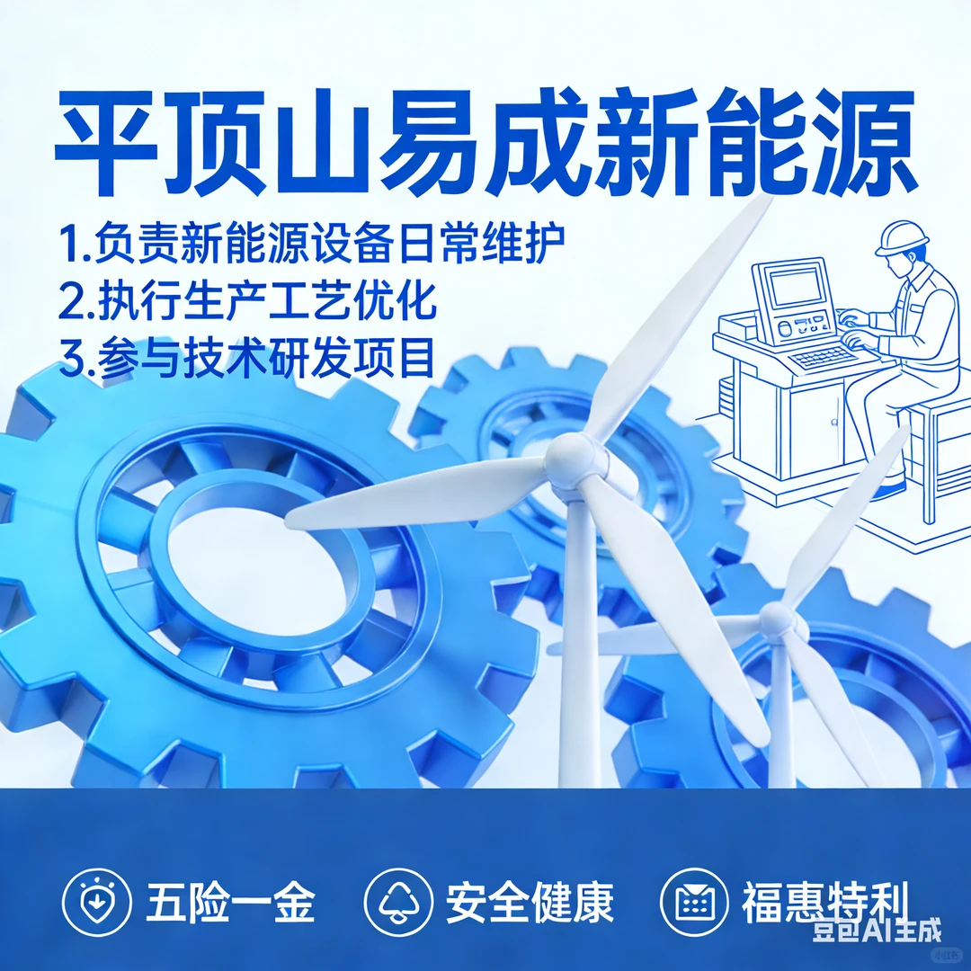 易成新能源招聘啦!!!