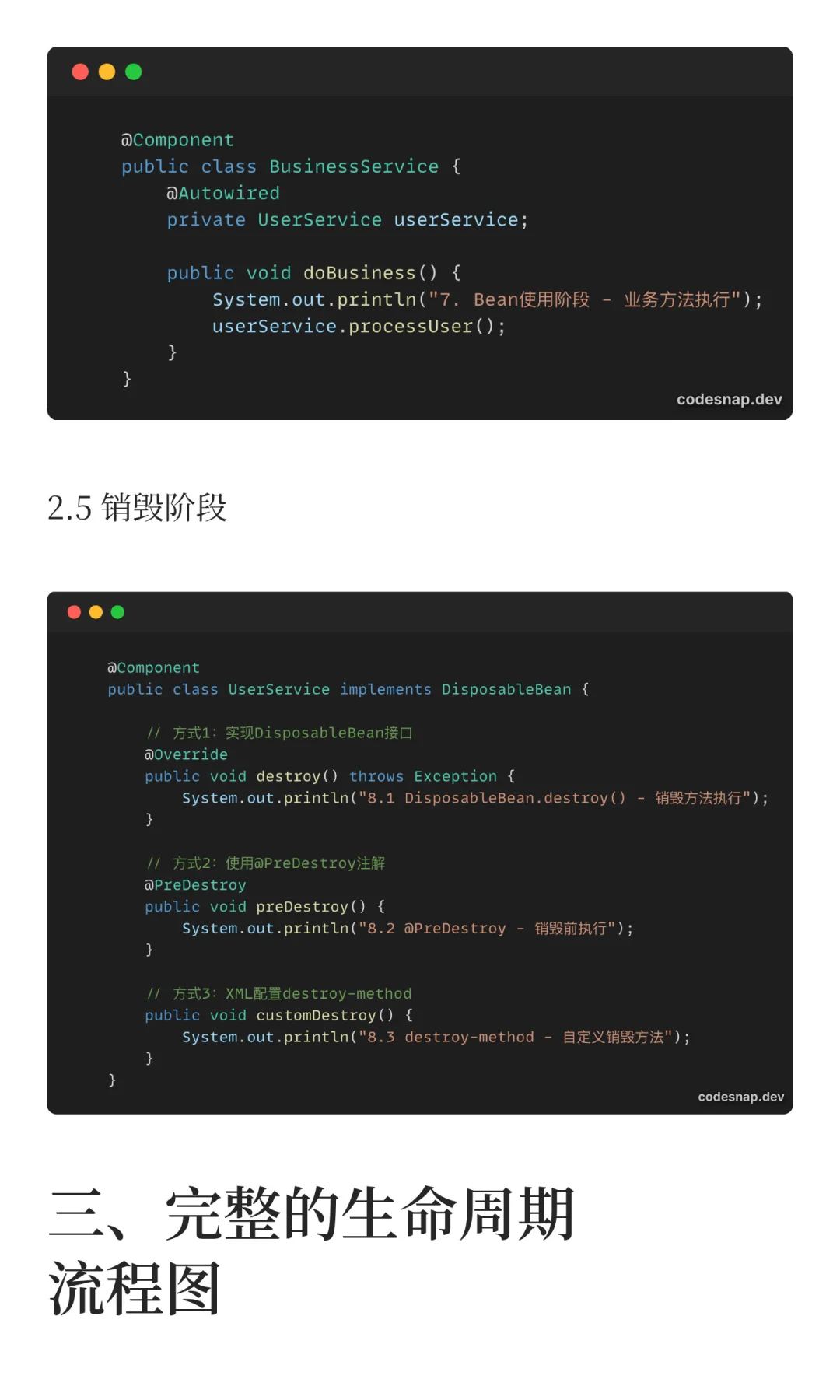 Spring Bean生命周期深度解析