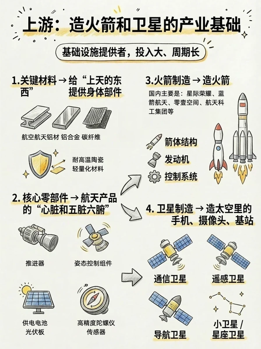 全线暴涨，看懂商业航天产业链