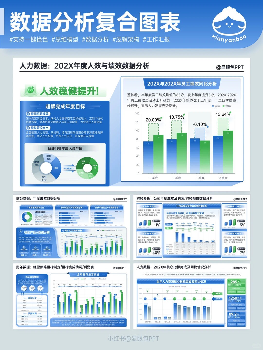 做PPT别谈灵感，我的模板就是灵感的坐标系