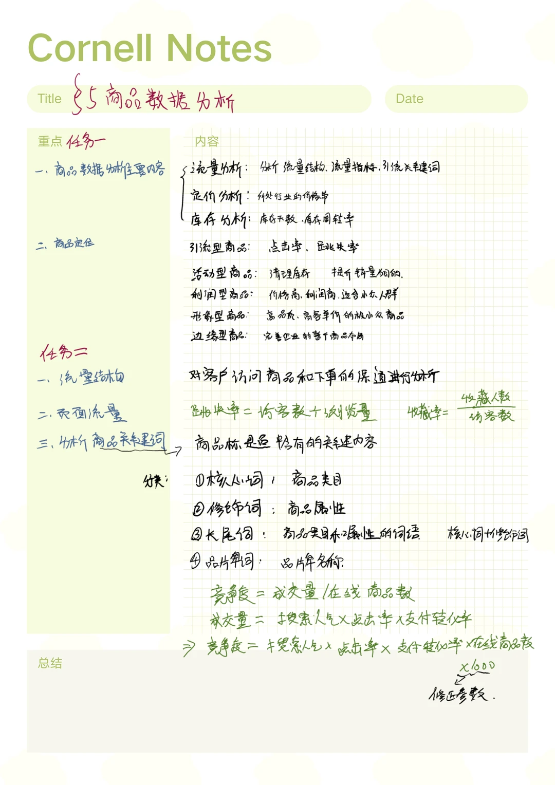 商务数据分析与应用项目4-6