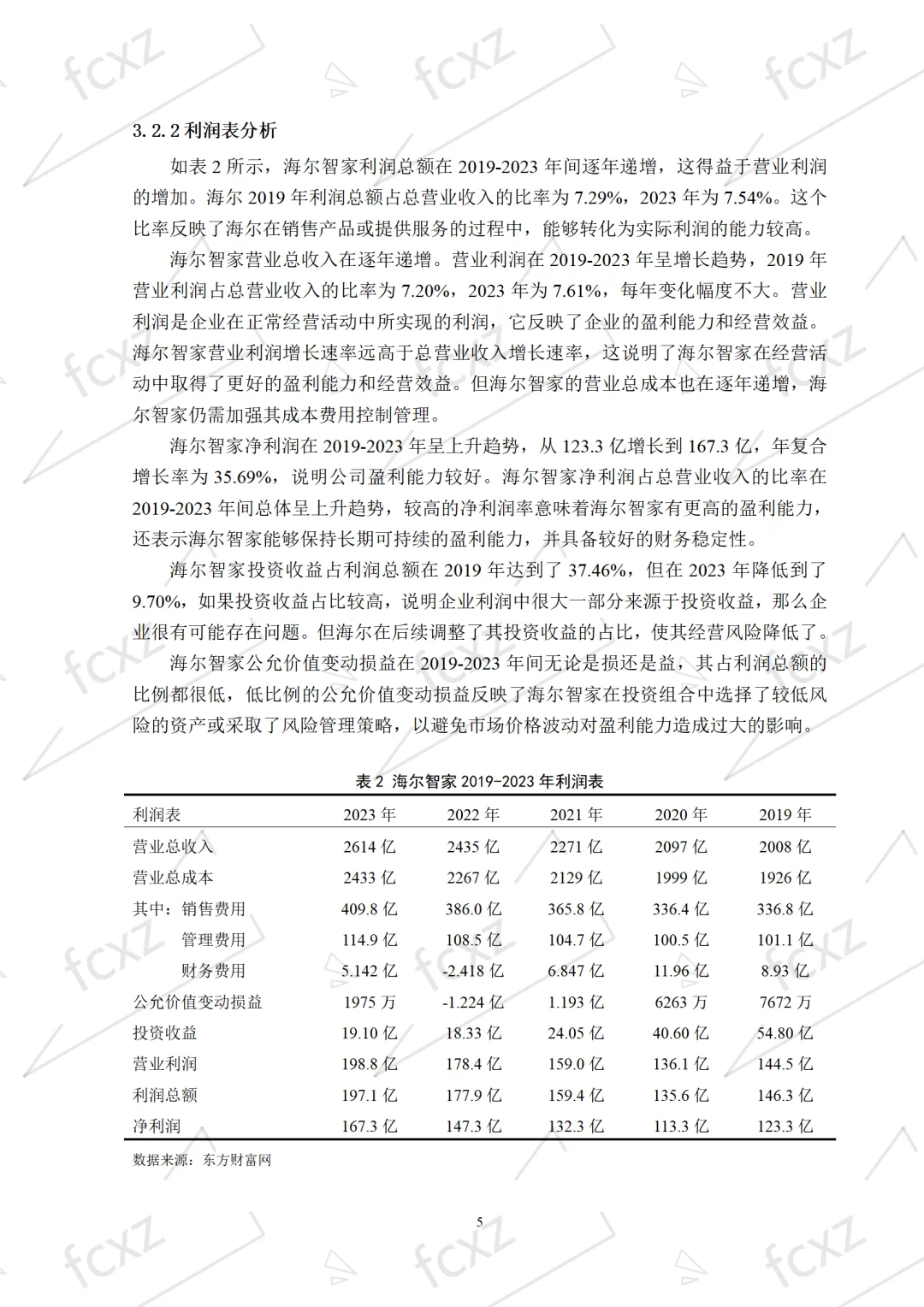 优秀财务管理论文?海尔智家财务绩效分析