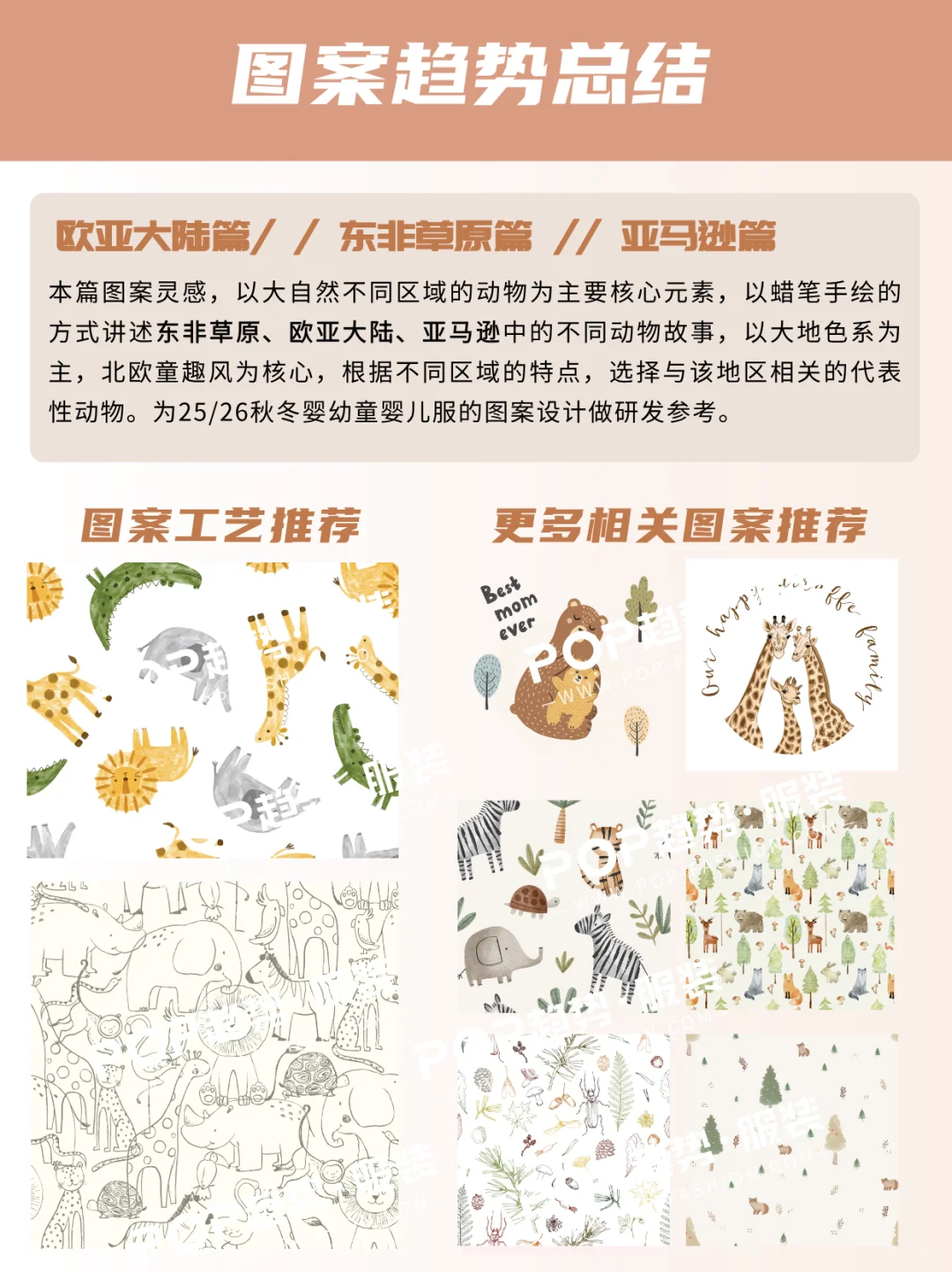 被问爆的婴童图案趋势，动物元素yyds