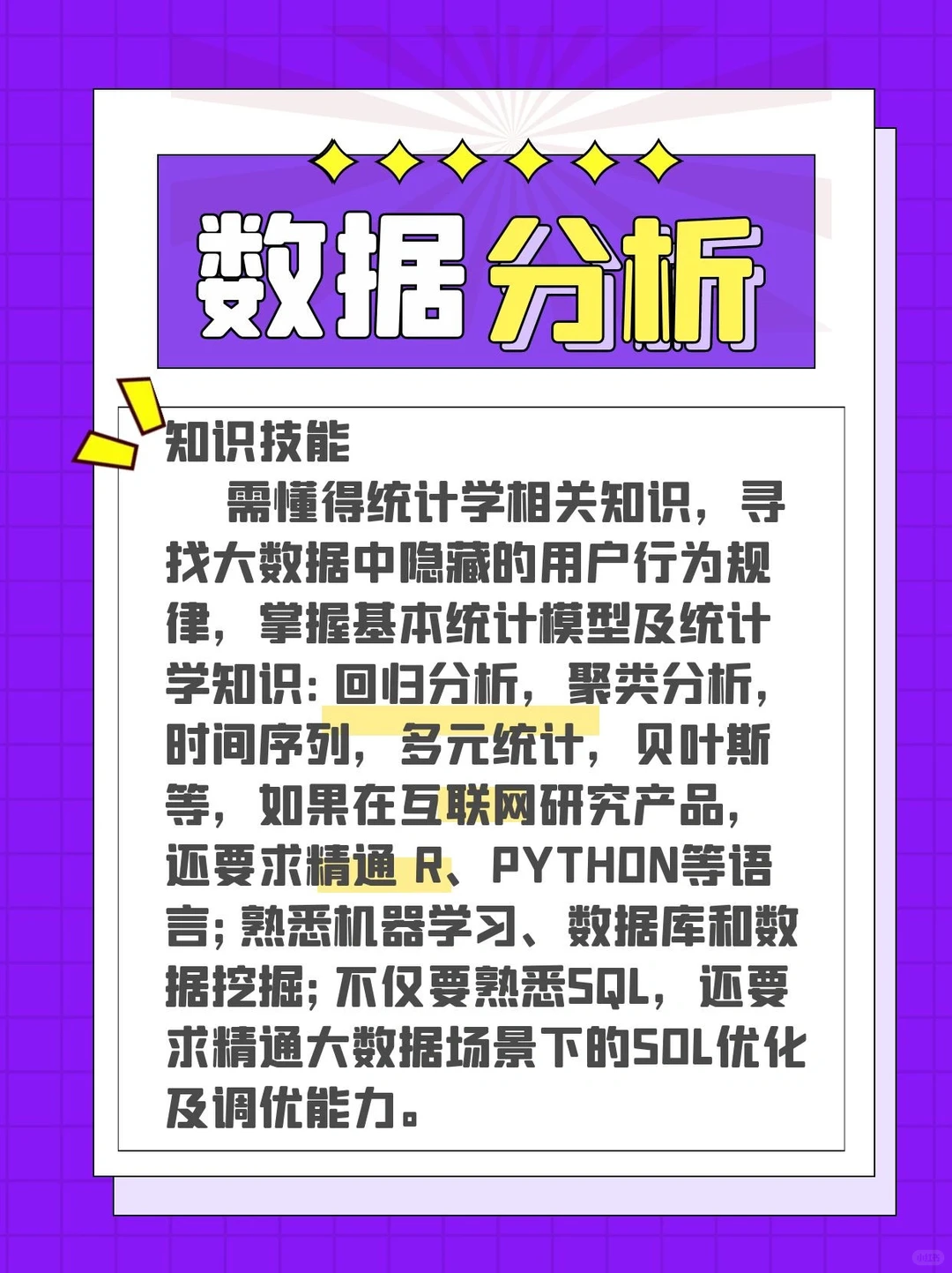 数据分析 ? 商业分析
