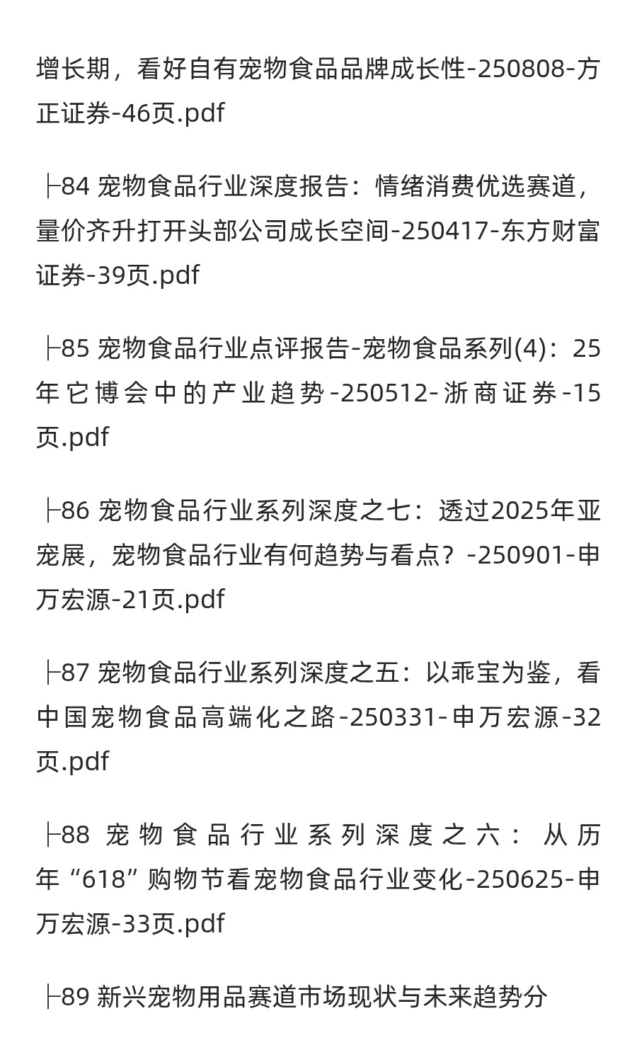 2025年宠物市场分析报告(100份)