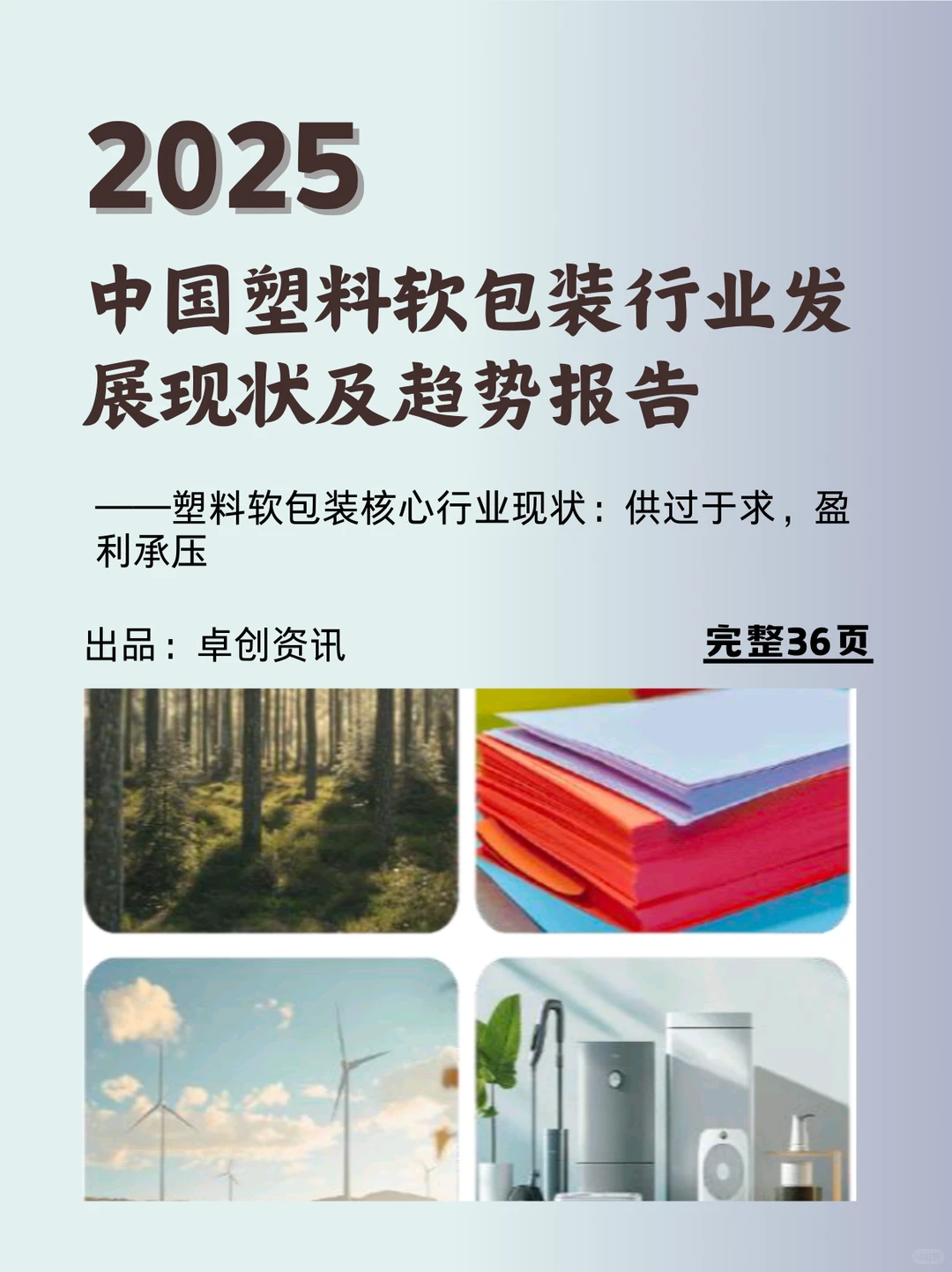 2025中国塑料软包装行业发展现状及趋势报告