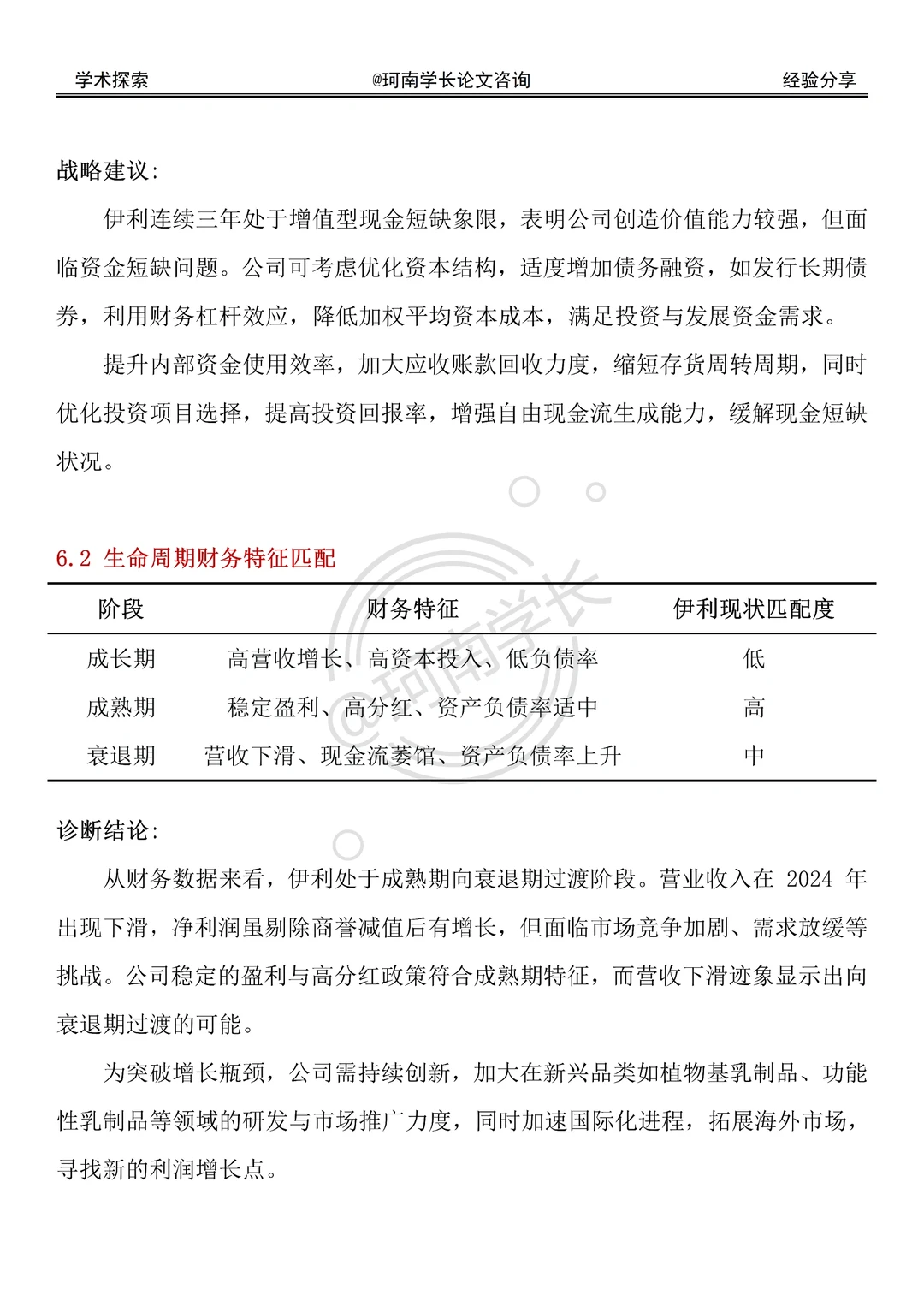 伊利集团财务分析（2022-2024年）直接抄！