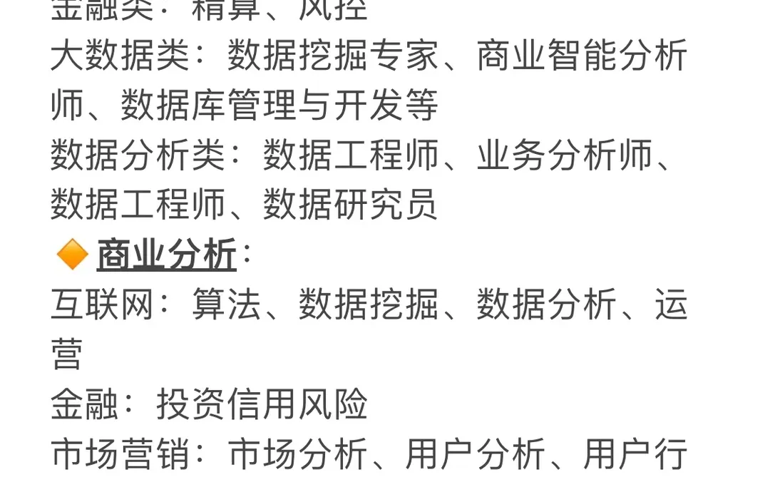 统计学?商业分析,商科热门专业对比