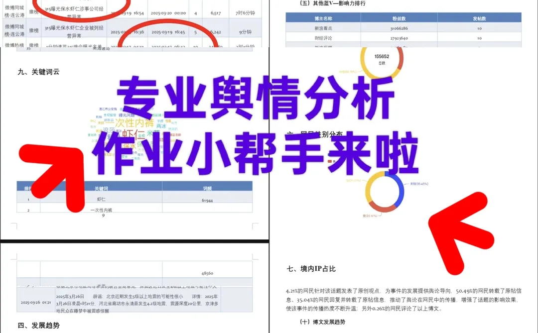 虾仁事件报告分析！！