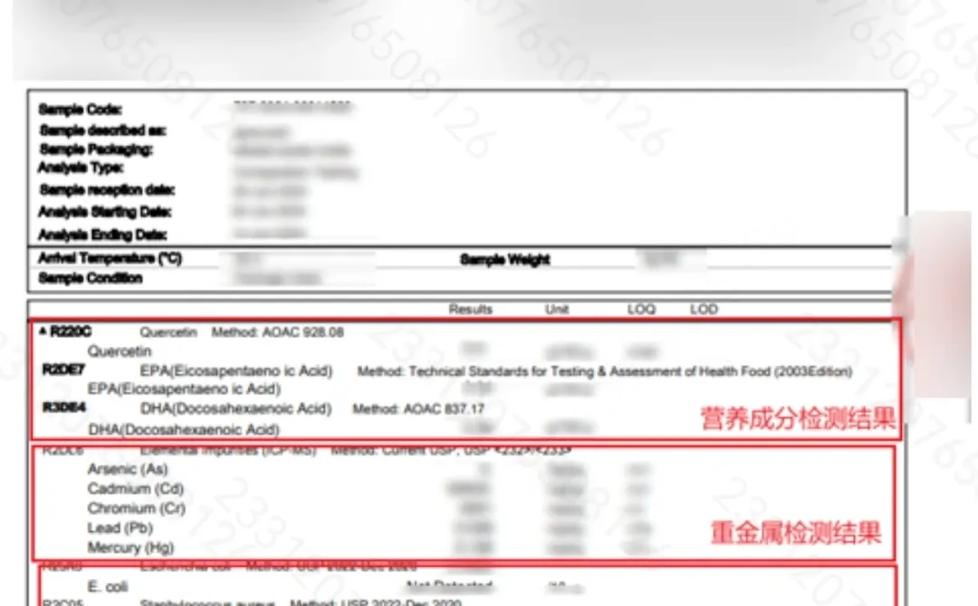膳食补充剂COA认证合规解读