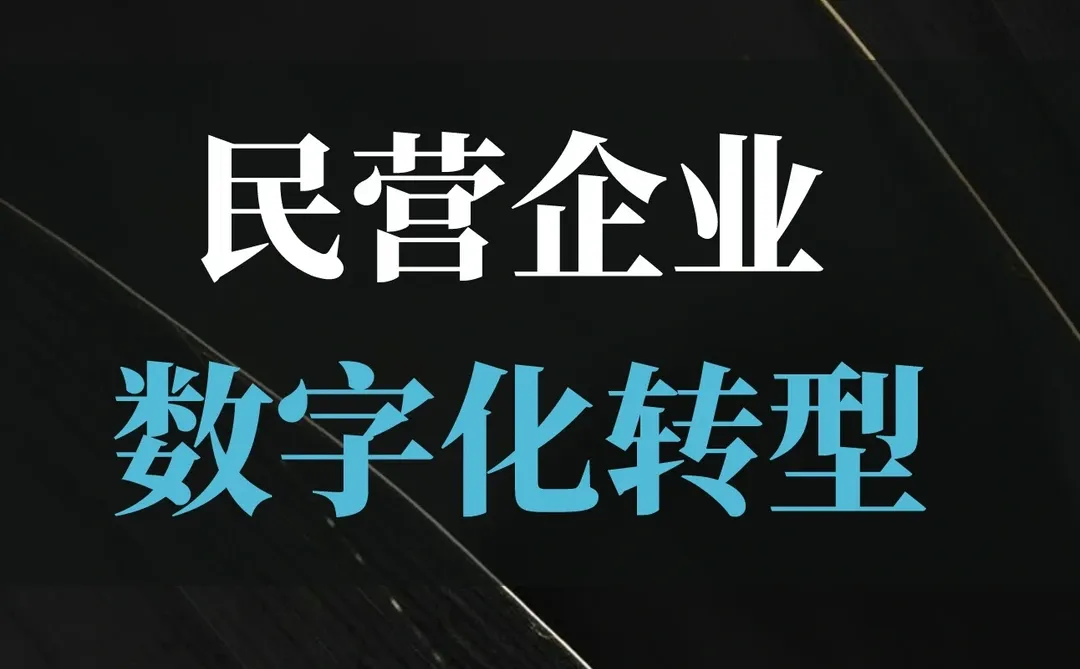 一文知晓：民营企业数字化转型典型案例集