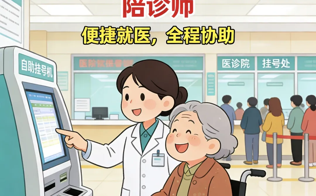 每天认识一个职业，今天了解陪诊师