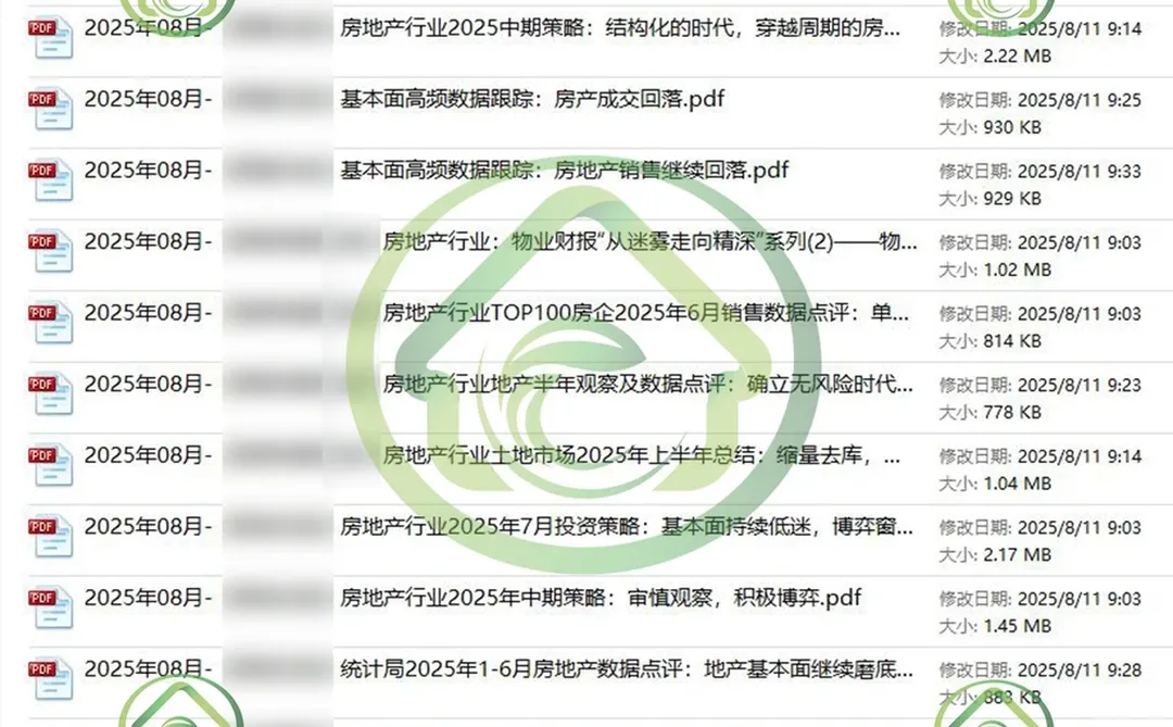 2025房地产行业分析报告住宅市场发展趋