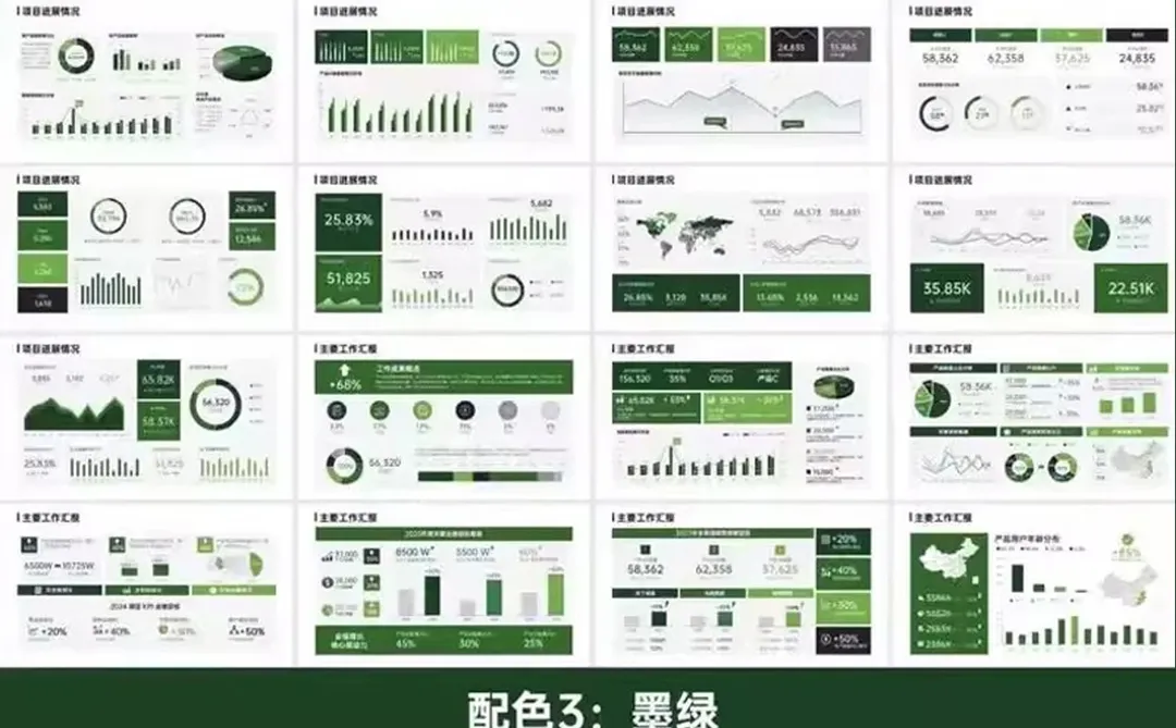 领导喜欢的PPT模板公司年终总结年会可编辑