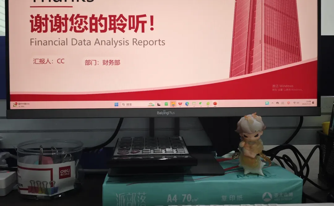 财务分析汇报ppt