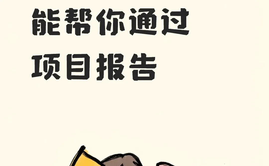 985硕士团队｜能帮你通过项目的报告
