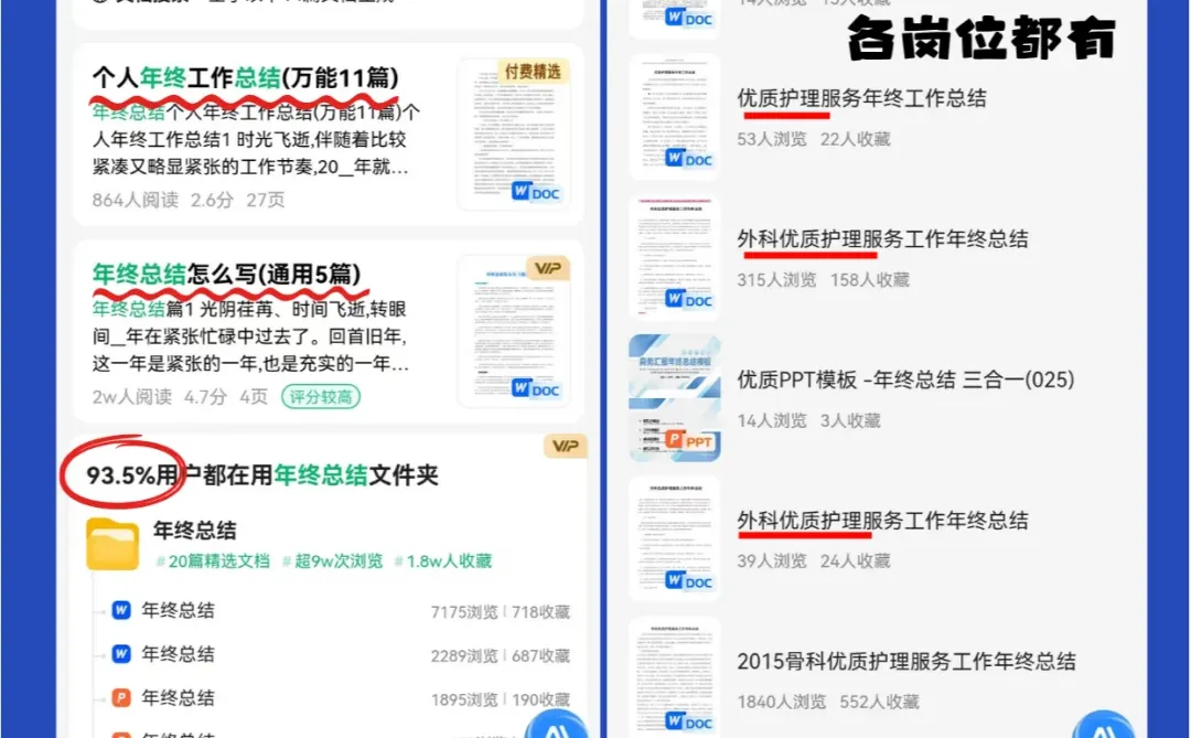 年终总结图表这样做，可视化很清晰❗