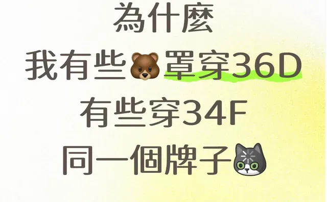 不同款式的關係嗎？