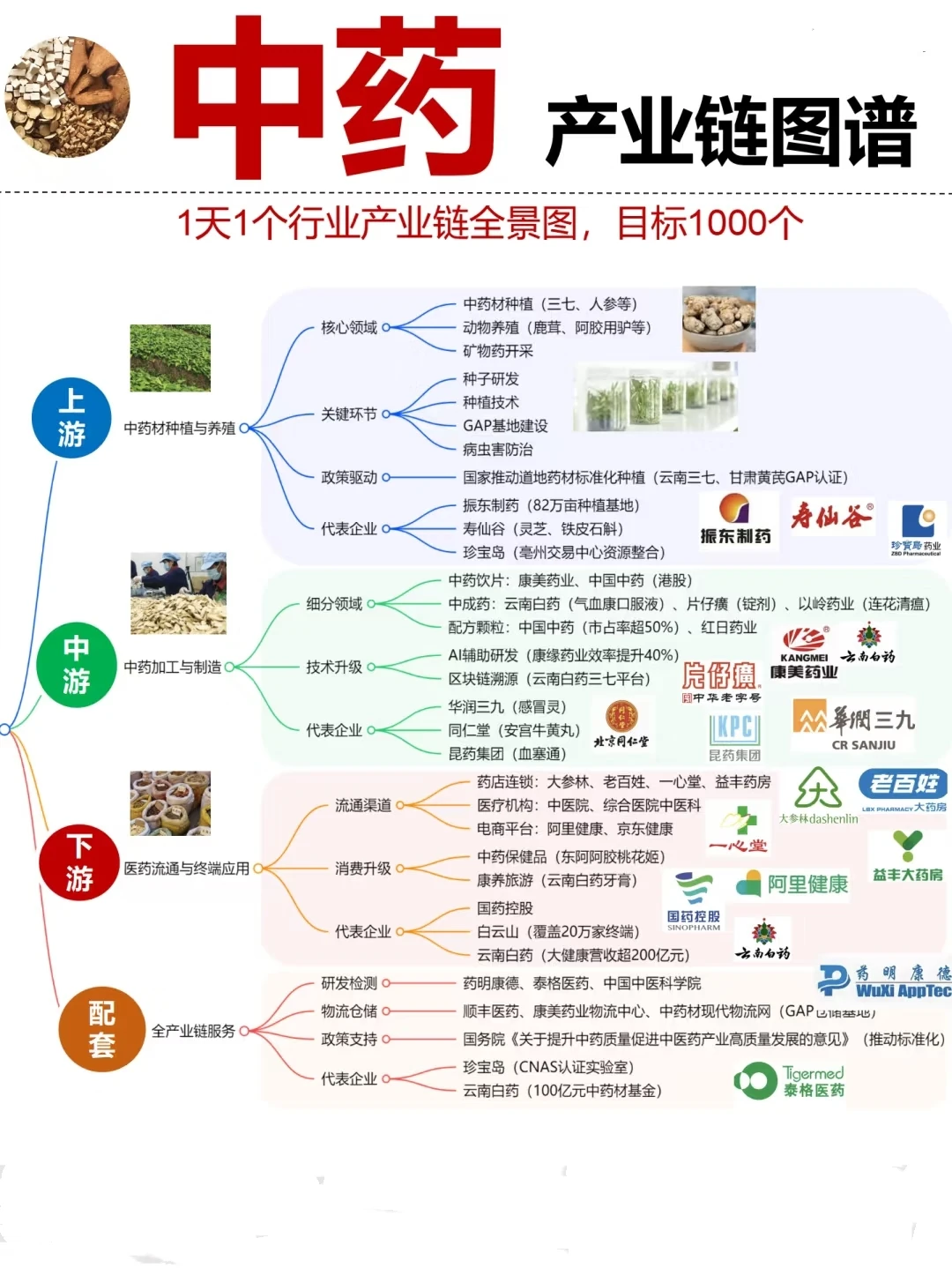中药产业链拆解