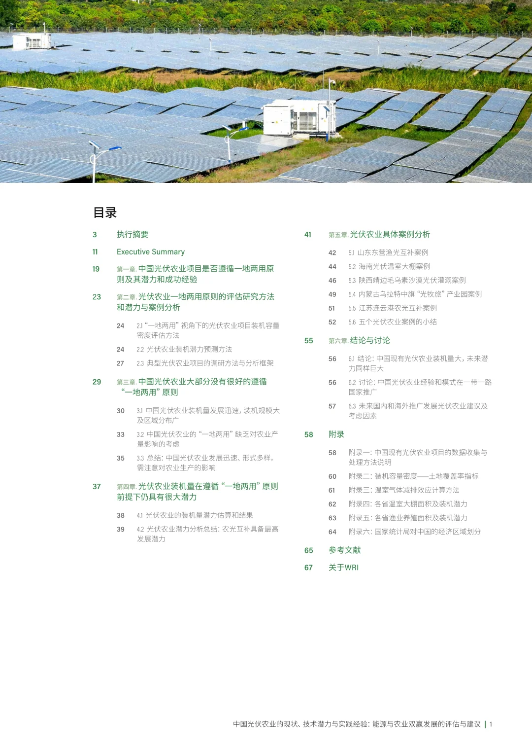 ✨解读2025中国光伏农业现状、技术潜力报告