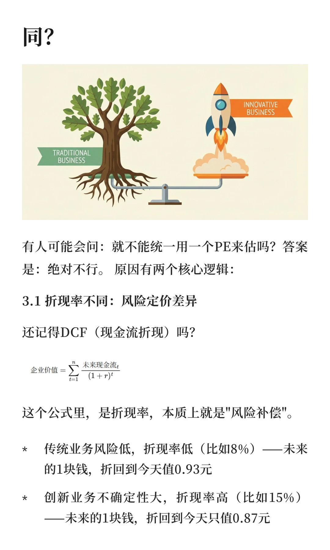 分部估值法：“贵”还是“便宜”