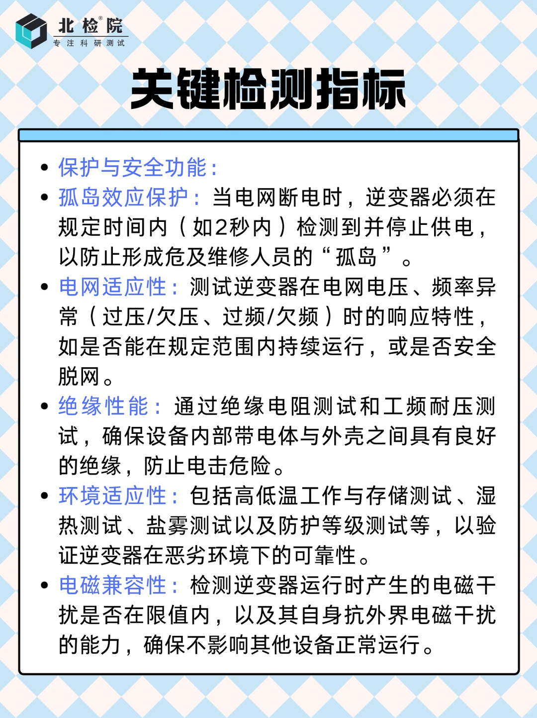 光伏逆变器检测