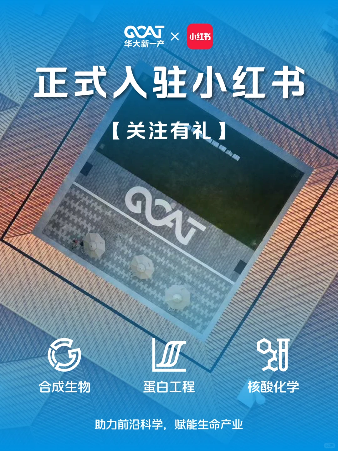 ?嗨翻天！华大新一产入驻小红书！